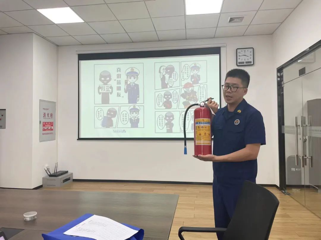 鑫铭格开展安全生产消防培训演练活动